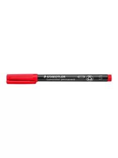   STAEDTLER Alkoholos marker, OHP, 0,4 mm, STAEDTLER "Lumocolor® 313 S", piros