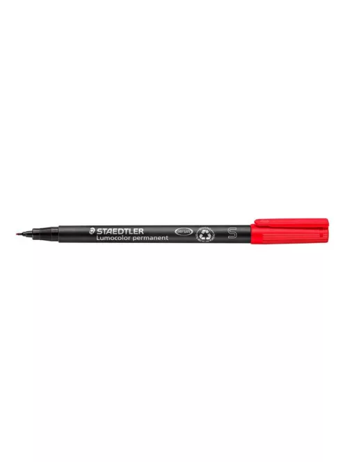 STAEDTLER Alkoholos marker, OHP, 0,4 mm, STAEDTLER "Lumocolor® 313 S", piros