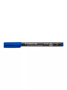   STAEDTLER Alkoholos marker, OHP, 0,4 mm, STAEDTLER "Lumocolor® 313 S", kék