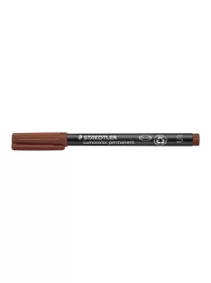   STAEDTLER Alkoholos marker, OHP, 0,4 mm, STAEDTLER "Lumocolor® 313 S", barna