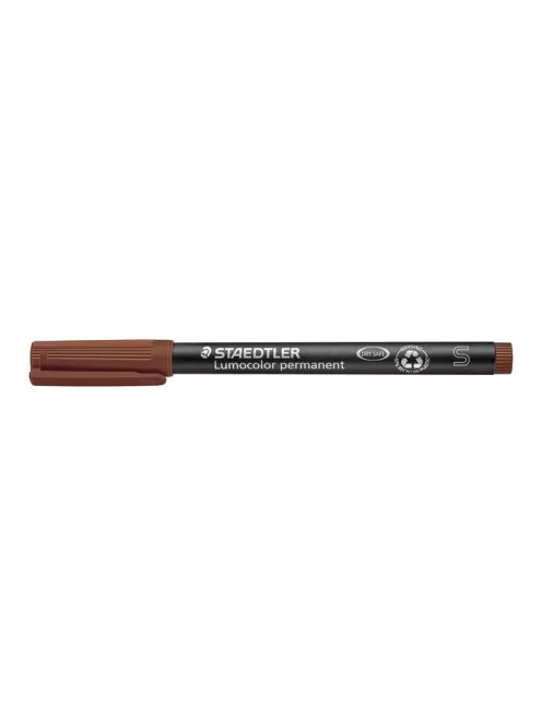 STAEDTLER Alkoholos marker, OHP, 0,4 mm, STAEDTLER "Lumocolor® 313 S", barna