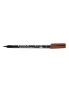 STAEDTLER Alkoholos marker, OHP, 0,4 mm, STAEDTLER "Lumocolor® 313 S", barna