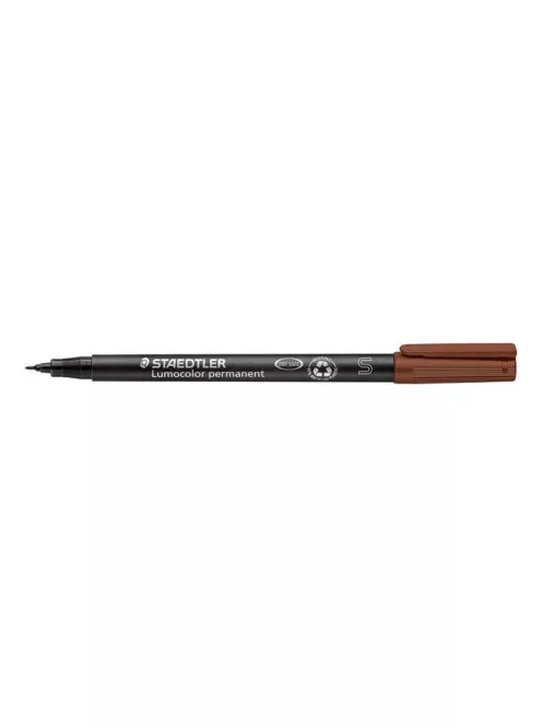 STAEDTLER Alkoholos marker, OHP, 0,4 mm, STAEDTLER "Lumocolor® 313 S", barna