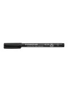 STAEDTLER Alkoholos marker, OHP, 0,4 mm, STAEDTLER "Lumocolor® 313 S", fekete