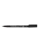 STAEDTLER Alkoholos marker, OHP, 0,4 mm, STAEDTLER "Lumocolor® 313 S", fekete