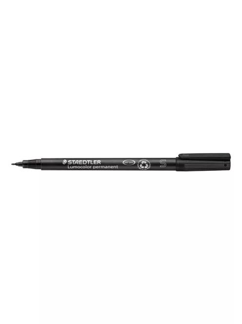 STAEDTLER Alkoholos marker, OHP, 0,4 mm, STAEDTLER "Lumocolor® 313 S", fekete