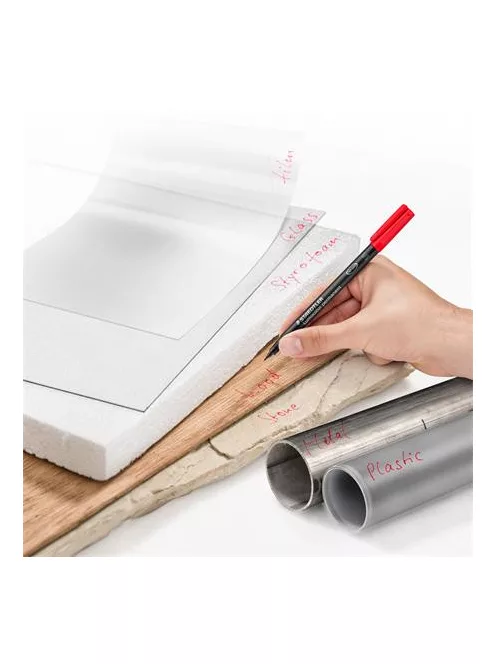 STAEDTLER Alkoholos marker készlet, OHP, 0,4 mm, STAEDTLER "Lumocolor® 313 S", 8 különböző szín