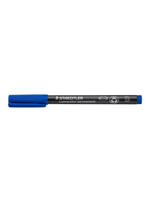 STAEDTLER Alkoholos marker, OHP, 1-2,5 mm, STAEDTLER "Lumocolor® 314 B", kék