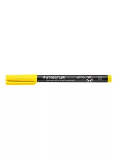   STAEDTLER Alkoholos marker, OHP, 1 mm, STAEDTLER "Lumocolor® 317 M", sárga