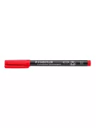 STAEDTLER Alkoholos marker, OHP, 1 mm, STAEDTLER "Lumocolor® 317 M", piros