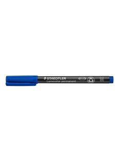   STAEDTLER Alkoholos marker, OHP, 1 mm, STAEDTLER "Lumocolor® 317 M", kék