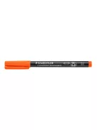 STAEDTLER Alkoholos marker, OHP, 1 mm, STAEDTLER "Lumocolor® 317 M", narancssárga