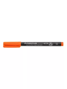   STAEDTLER Alkoholos marker, OHP, 1 mm, STAEDTLER "Lumocolor® 317 M", narancssárga