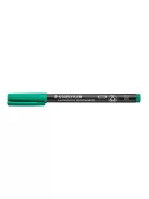 STAEDTLER Alkoholos marker, OHP, 1 mm, STAEDTLER "Lumocolor® 317 M", zöld