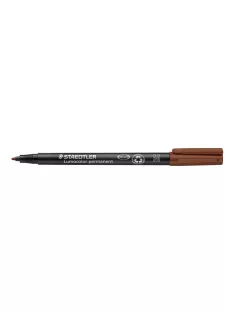   STAEDTLER Alkoholos marker, OHP, 1 mm, STAEDTLER "Lumocolor® 317 M", barna