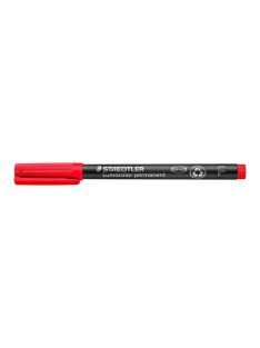   STAEDTLER Alkoholos marker, OHP, 0,6 mm, STAEDTLER "Lumocolor® 318 F", piros