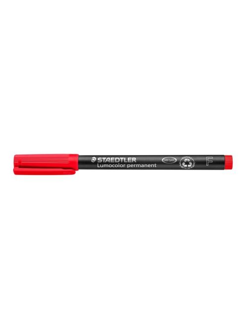 STAEDTLER Alkoholos marker, OHP, 0,6 mm, STAEDTLER "Lumocolor® 318 F", piros