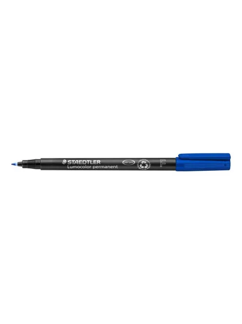 STAEDTLER Alkoholos marker, OHP, 0,6 mm, STAEDTLER "Lumocolor® 318 F", kék