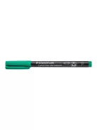 STAEDTLER Alkoholos marker, OHP, 0,6 mm, STAEDTLER "Lumocolor® 318 F", zöld