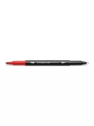 STAEDTLER Alkoholos marker készlet, 0,5/3,0 mm, kétvégű, STAEDTLER "3187", 18 különböző szín