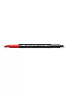   STAEDTLER Alkoholos marker készlet, 0,5/3,0 mm, kétvégű, STAEDTLER "3187", 18 különböző szín