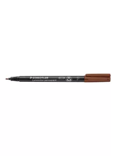   STAEDTLER Alkoholos marker, OHP, 0,6 mm, STAEDTLER "Lumocolor® 318 F", barna