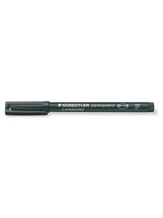   STAEDTLER Alkoholos marker, OHP, 0,6 mm, STAEDTLER "Lumocolor® 318 F", fekete