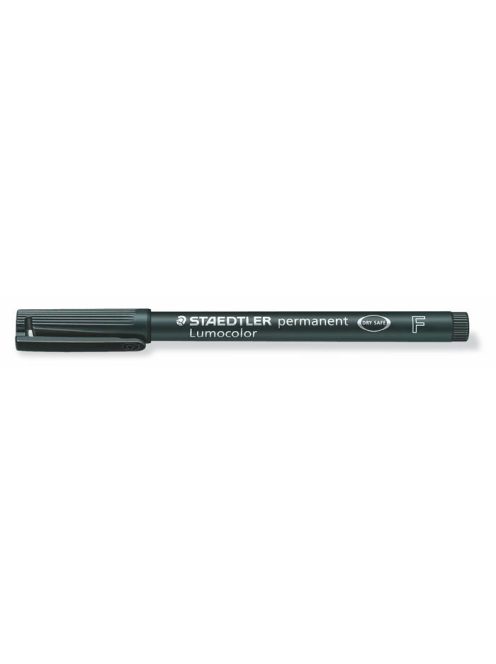 STAEDTLER Alkoholos marker, OHP, 0,6 mm, STAEDTLER "Lumocolor® 318 F", fekete