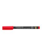 STAEDTLER Alkoholos marker, 0,6 mm, STAEDTLER "Lumocolor® special 319 F", piros