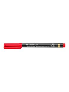   STAEDTLER Alkoholos marker, 0,6 mm, STAEDTLER "Lumocolor® special 319 F", piros