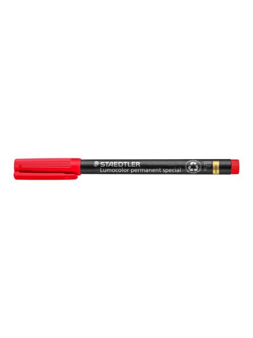 STAEDTLER Alkoholos marker, 0,6 mm, STAEDTLER "Lumocolor® special 319 F", piros