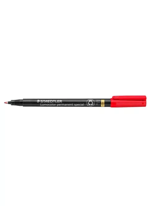 STAEDTLER Alkoholos marker, 0,6 mm, STAEDTLER "Lumocolor® special 319 F", piros