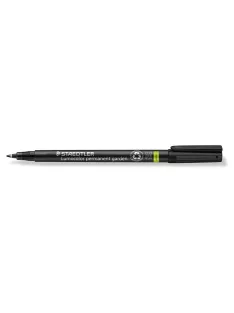   STAEDTLER Alkoholos marker, 1 mm, kúpos, STAEDTLER "Lumocolor® garden 319 GM", fekete