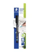 STAEDTLER Textil jelölő alkoholos marker, 0,6 mm, kúpos, STAEDTLER "Lumocolor® laundry 319 LM", fekete