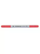 STAEDTLER Filctoll készlet, 1-3 mm, kétvégű, kimosható, STAEDTLER "Noris® 320, 12 különböző szín