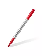 STAEDTLER Filctoll készlet, 1-3 mm, kétvégű, kimosható, STAEDTLER "Noris® 320, 12 különböző szín