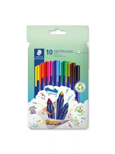   STAEDTLER Filctoll készlet, 1 mm, STAEDTLER "Triplus 323", 10 különböző szín