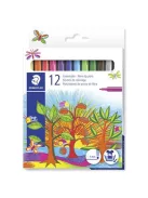 STAEDTLER Filctoll készlet, 1 mm, STAEDTLER "325", 12 különböző szín