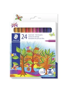   STAEDTLER Filctoll készlet, 1 mm, STAEDTLER "325", 24 különböző szín