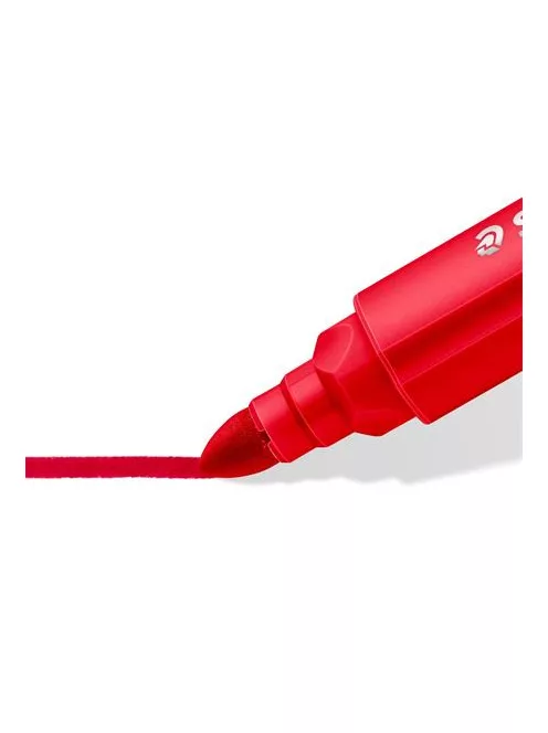 STAEDTLER Filctoll készlet, 3 mm, háromszögletű, kimosható, STAEDTLER "Noris® jumbo 328-B", 12 szín