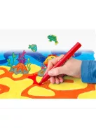 STAEDTLER Filctoll készlet, 3 mm, háromszögletű, kimosható, STAEDTLER "Noris® jumbo 328-B", 12 szín