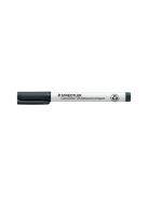 STAEDTLER Táblamarker, 1-2 mm, kúpos, STAEDTLER "Lumocolor 341", fekete