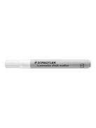 STAEDTLER Krétamarker, 2,4 mm, kúpos, STAEDTLER "Lumocolor® 344", fehér