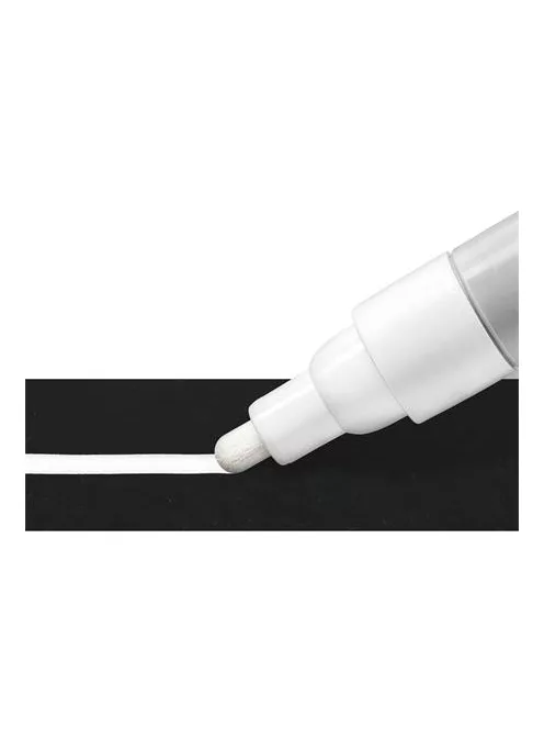STAEDTLER Krétamarker, 2,4 mm, kúpos, STAEDTLER "Lumocolor® 344", fehér
