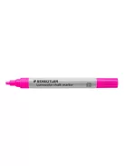 STAEDTLER Krétamarker készlet, 2,4 mm, kúpos, STAEDTLER "Lumocolor® chalk marker 344", 5 különböző szín