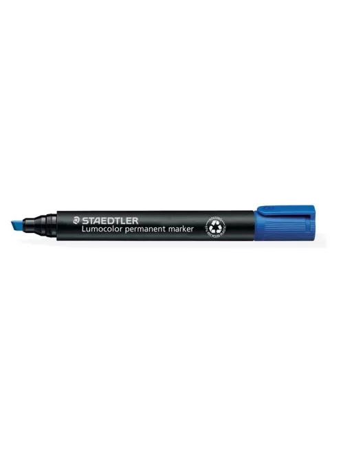 STAEDTLER Alkoholos marker, 2-5 mm, vágott, STAEDTLER "Lumocolor® 350", kék