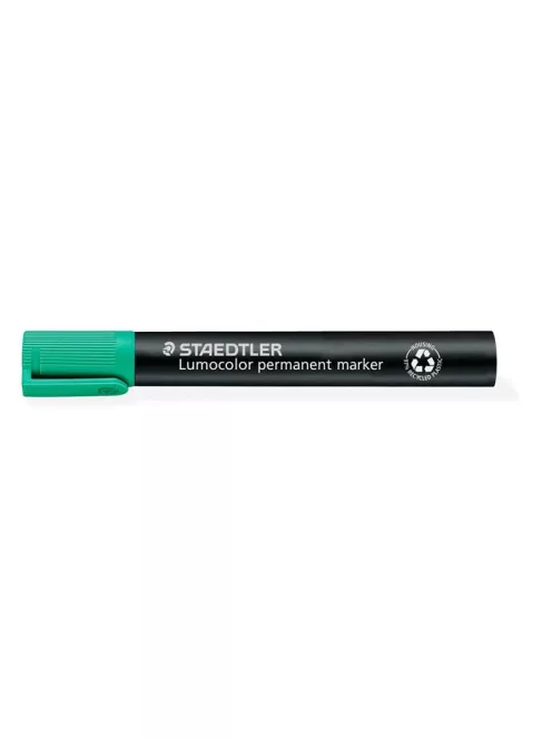 STAEDTLER Alkoholos marker, 2-5 mm, vágott, STAEDTLER "Lumocolor® 350", zöld