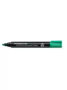   STAEDTLER Alkoholos marker, 2-5 mm, vágott, STAEDTLER "Lumocolor® 350", zöld
