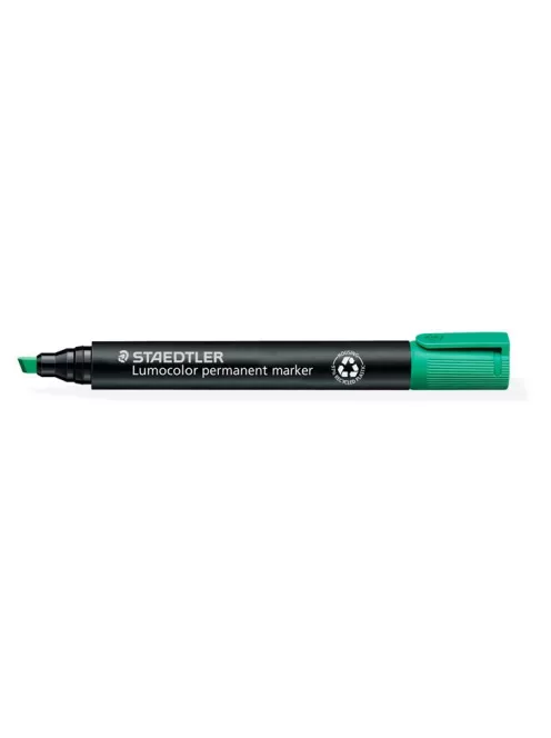 STAEDTLER Alkoholos marker, 2-5 mm, vágott, STAEDTLER "Lumocolor® 350", zöld