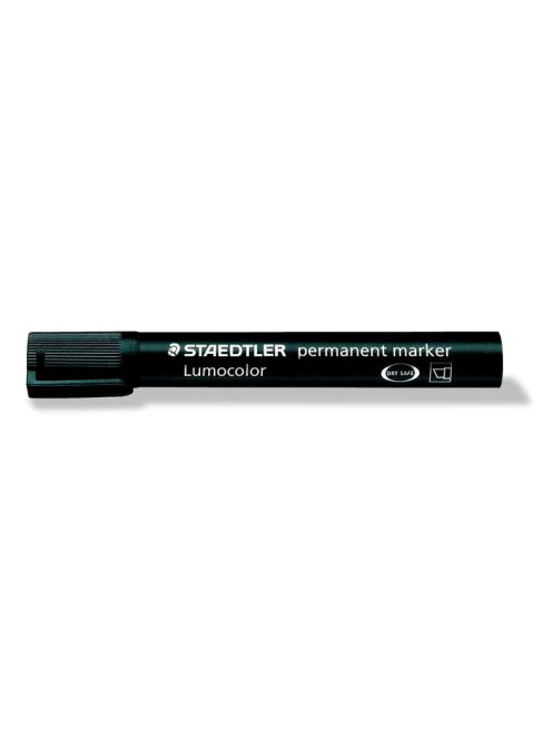 STAEDTLER Alkoholos marker, 2-5 mm, vágott, STAEDTLER "Lumocolor® 350", fekete